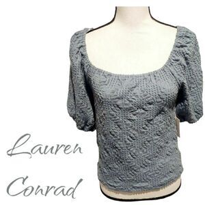 Lauren Conrad top blue new with tags size medium